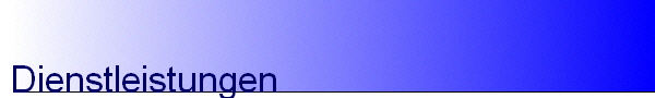 Dienstleistungen