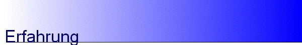 Erfahrung